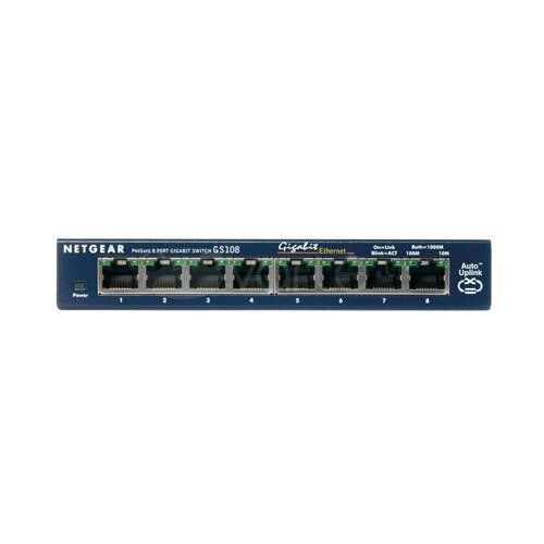 Switch Netatamo Netgear ProSafe 8-port GS108GE 10/100/1000 GBit