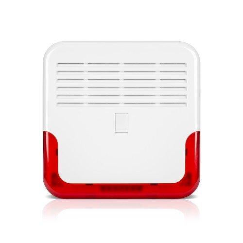 SD-6000 R Outdoor Grade 2 compliant siren with optical signalling, Satel