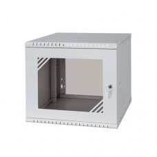 SF 9UC450GG, Rack cabinet 19" 9U, 450mm Glass Grey