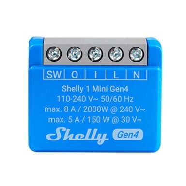 Shelly 1 Mini Gen4 Smart Switch