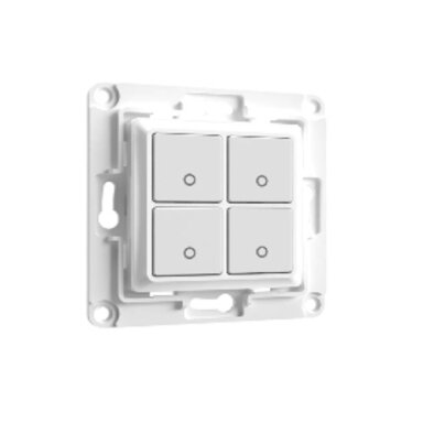 Shelly Wall Switch 4xBtn, White