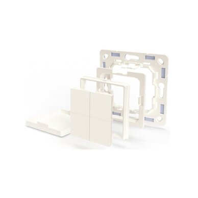 Shelly BLU Wall Switch 4 Legrand Adapter Shelly BLU Wall Switch 4 Legrand Adapter