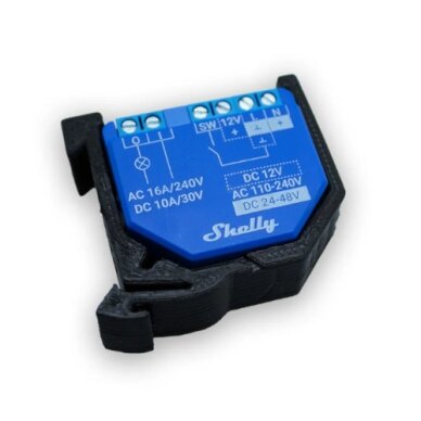 Shelly plus DIN rail bracket Shelly plus DIN rail bracket