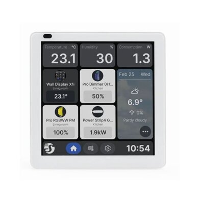 Shelly Wall Display X1i Silver Shelly Wall Display X1i Silver