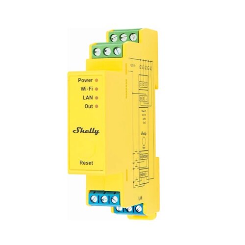 Shelly Pro RGBWW PM, five-channel smart light controller