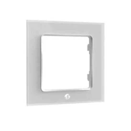 Shelly Wall Switch Frame x1, White Shelly Wall Switch Frame x1, White