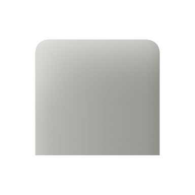 SideButton (1-gang) vertical, Oyster, Ajax