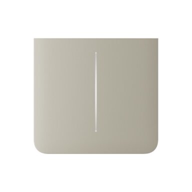 SideButton (2-gang) vertical Ivory, Ajax