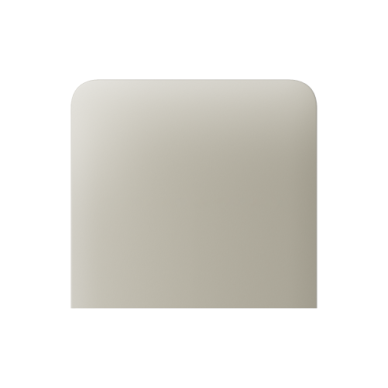 SideButton (1-gang) vertical Ivory Ajax SideButton (1-gang) vertical Ivory Ajax