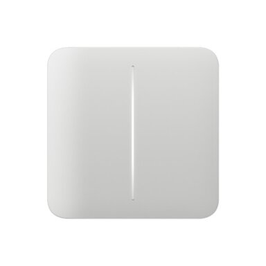 SoloButton (2-gang) White, Ajax