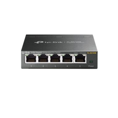 TL SG105E 5 prievadų gigabito išmanusis komutatorius, TP-Link
