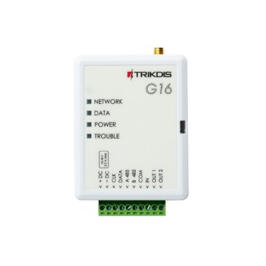 TX G16, GSM komunikatorius, Baltas, TRIKDIS