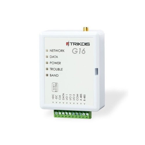 TX G16, GSM komunikatorius su antena, Baltas, TIRKDIS TX G16, GSM komunikatorius su antena, Baltas, TIRKDIS