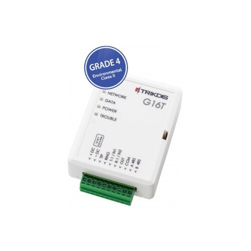 TX G16T, GSM communicator with antenna, White, TRIKDIS TX G16T, GSM communicator with antenna, White, TRIKDIS