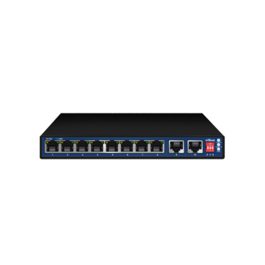 VSS W08POE2 8*FE PoE+2*FE, 8-port 10/100Mbps PoE network switch with 2 Uplink ports