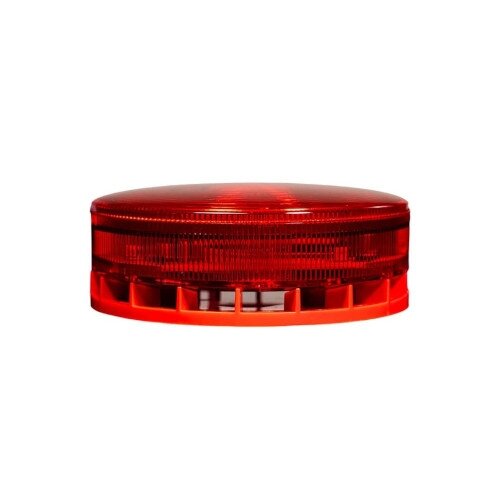 VULCAN 2 CSB RED Raudona konvencinė sirena su blykste VULCAN 2 CSB RED Raudona konvencinė sirena su blykste