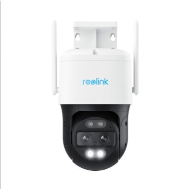 Trackmix Series W760, 4K Dual-Lens Camera with Motion Tracking, PTZ, 8 MP, 2.8mm/F1.6, IP65, Reolink