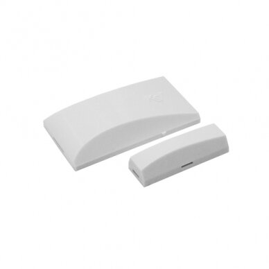 Wireless micro magnetic contact, white (Ksenia)