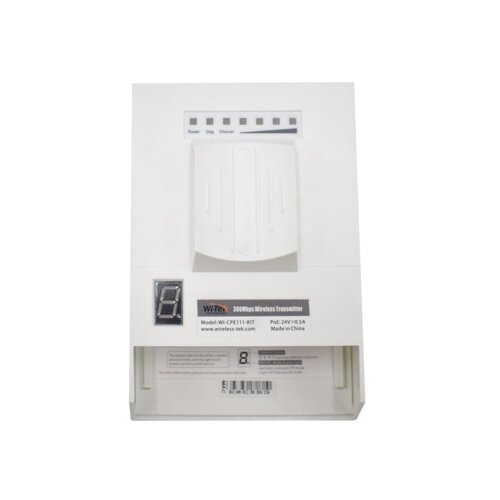 WI CPE111 Kit, 2.4 GHz, 2 km, 300 Mbps, 24 V POE