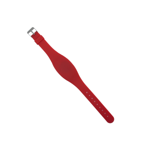 WT1356 RED Wristband with RFID Tag (13.56 MHz)