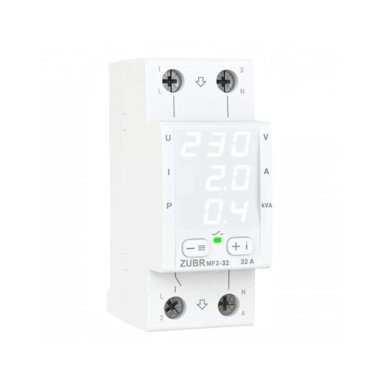 ZUBR MF2-32 vienfazė 32A elektroninė