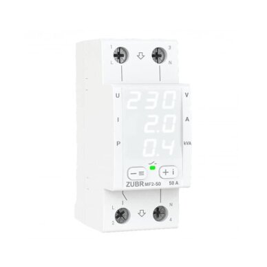 ZUBR MF2-50 single-phase electronic control and protection relay ZUBR MF2-50 single-phase electronic control and protection relay